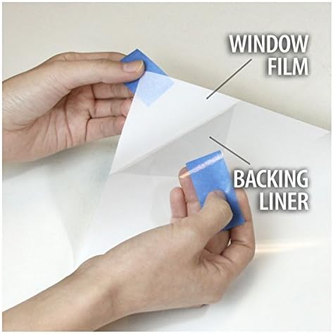 BDF MTWH Decorative Window Film White Matte Frosted Opaque Privacy - 48in X 7ft - Image 4