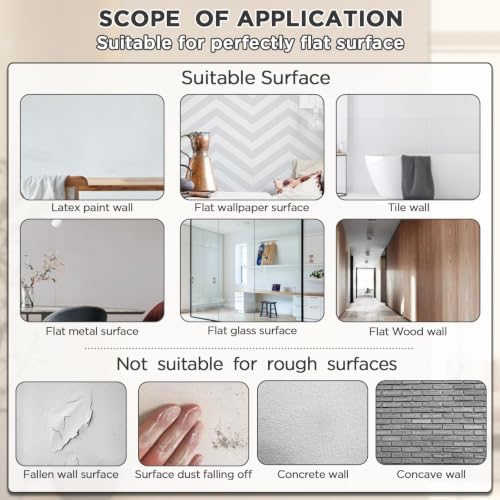 iCAGY Acrylic Full Body Self-Adhesive Shatterproof Mirror - Image 6
