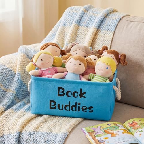 Marsui 1 Pcs Book Buddies Storage Basket for Classroom Library Organizer - Image 6