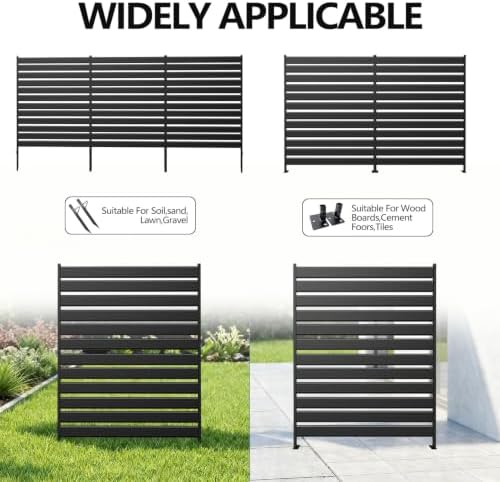 48" H×38" W（1 Panels） Privacy Fence Panels, AC Unit Fence - Image 4