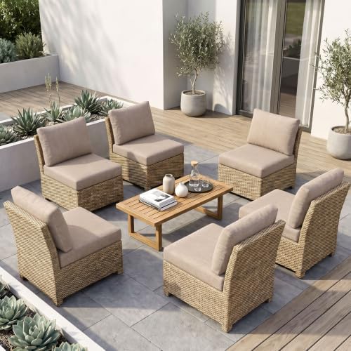 12Pcs Patio Cushion Covers Stretch Outdoor Furniture Protector Slipcovers - Image 2