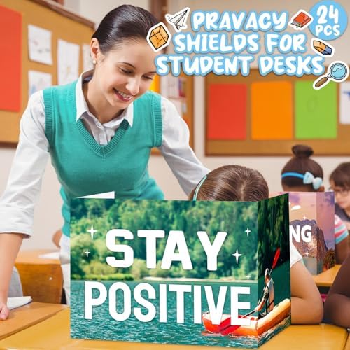 Honoson 24 Pcs Inspirational Privacy Folders for Students - Image 5