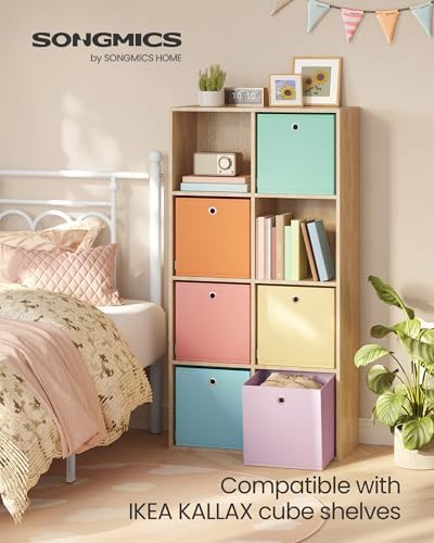 SONGMICS Storage Cubes, Set of 6 Odorless Foldable Storage Boxes - Image 2