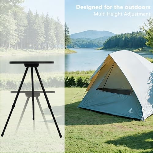 Small Round Folding Patio Table - Image 6