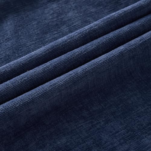 MIULEE Navy Chenille Couch Throw Pillow Covers, 18x18 - Image 6