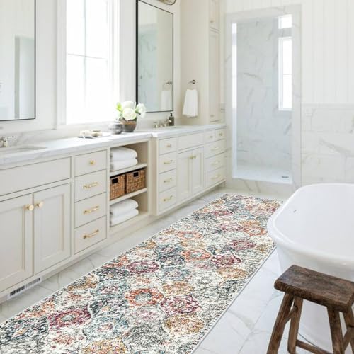 Lahome Moroccan Hallway Rug, 2'5''x8' Soft Washable Kitchen Runner Rugs - Image 5