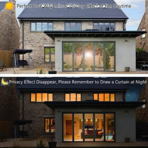 STATINT Window Privacy Film One Way, Mirror Glass Tint, 55.1in x 16.4ft - Image 4