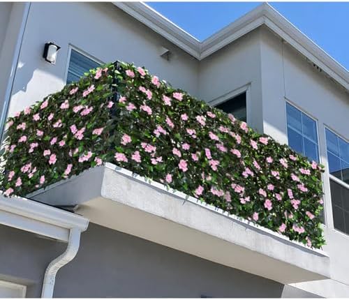 Expandable Fence Privacy Screen for Balcony Patio Outdoor,Decorative Faux Ivy Fencing Panel,Artificial Hedges - Image 2