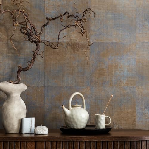LiveInUrban Flat Metal Wall Panels Rustic Finish for Kitchen- Tin - Image 2