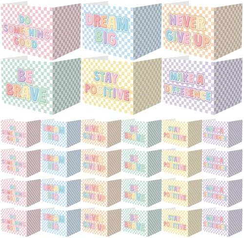Honoson 24 Pcs Inspirational Privacy Folders for Students by Honoson