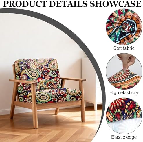 4 Pcs Outdoor Cushion Covers, Patio Sofa Cushion Covers Replacement - Image 3