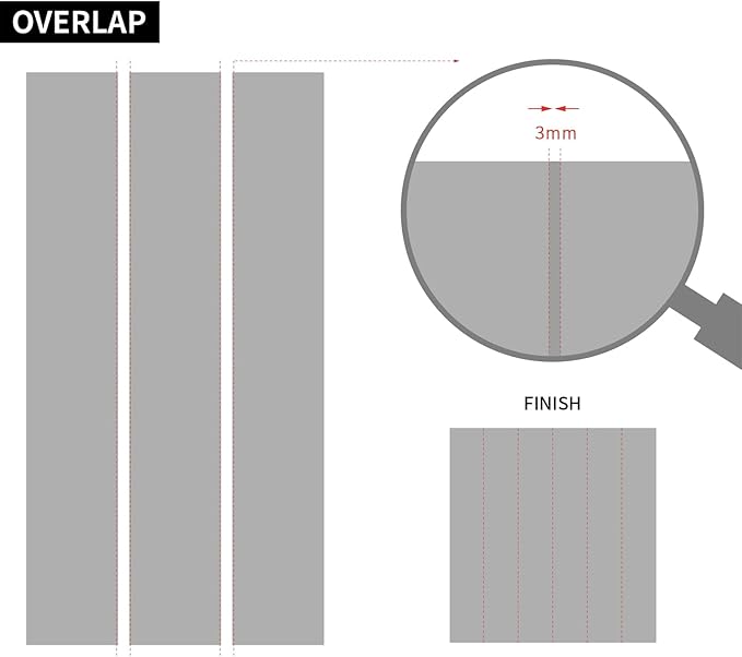 Tropical Green Peel and Stick Wall Mural for Bedroom | 92"x125", Large White Background Tropical Green Wallpaper, Removable Leather Textured & Water-Resistant, Old Wall Makeover - Image 6