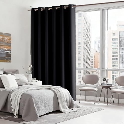 RYB HOME Blackout Thermal Insulated Curtain for Sliding Glass Door - Image 3