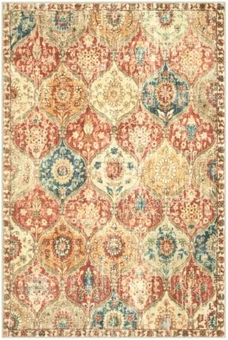 Lahome Moroccan Washable Rugs for Living Room, Soft 4x6 Rug for Bedroom - Image 7