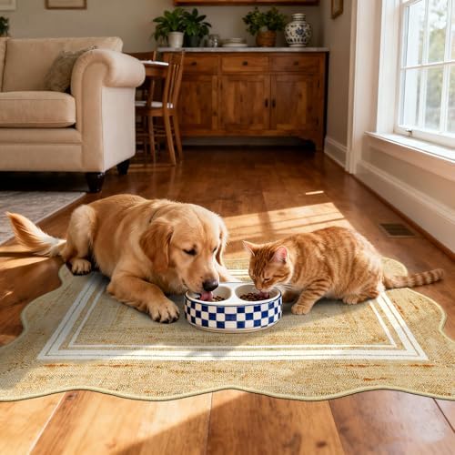 Front Door Rug - 2x3 Jute-Look Doormat Indoor Outdoor Entrance - Image 6