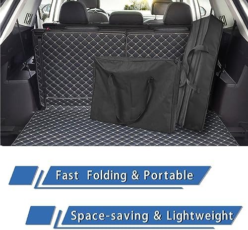 CampLand Folding Cooking Table Outdoor Portable Cook Station Aluminum Camping Kitchen with Storage Organizer, Windscreen, Hooks for BBQ, Party (SamllBlack) - Image 6