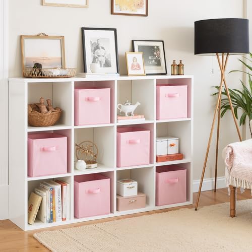 Cupic Cupid 6-Pack 11x11 Storage Cubes, Cube Storage Organizer, Pink - Image 5