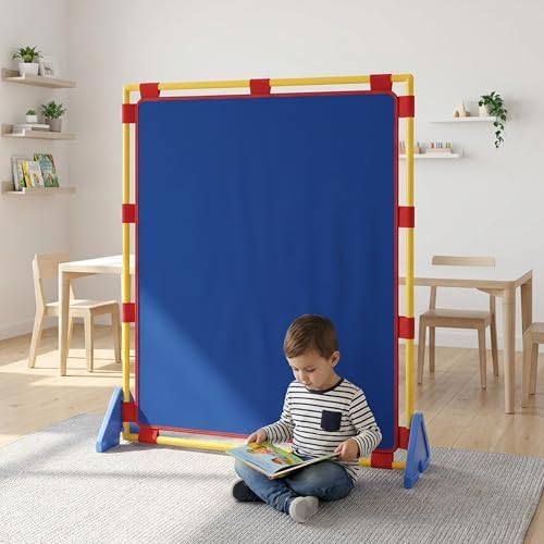 Children's Factory PlayPanel Room Divider 59.5" x 47.5", Blue by ChildrensFactory
