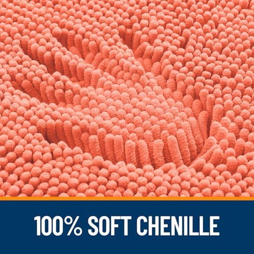 OLANLY Bathroom Runner Rugs 59x20, Extra Soft Absorbent Chenille Bath Rugs - Image 3