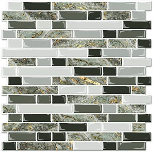 STICKGOO Peel and Stick Wall Tile Self-Adhesive Backsplash Thicker Design by STICKGOO