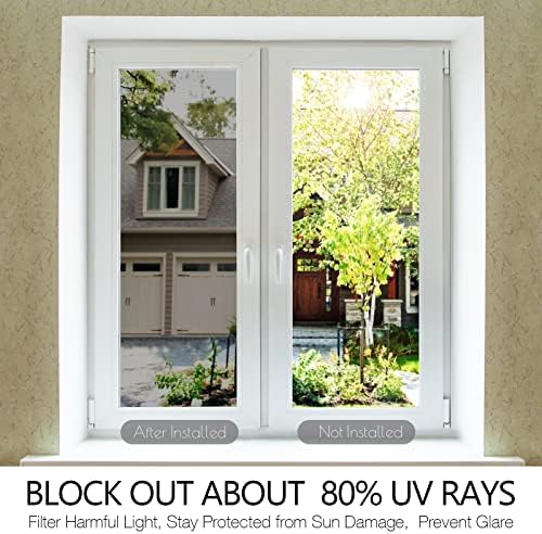 STATINT Window Privacy Film One Way, Mirror Glass Tint, 23.6in x 13.1ft - Image 6