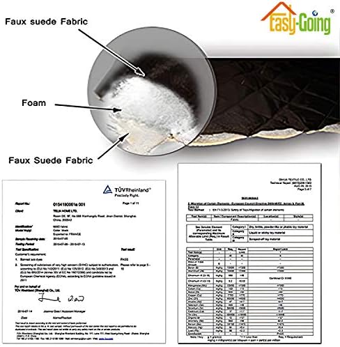 Easy-Going Reversible Couch Cover, Small Chair, Chocolate/Chocolate - Image 3
