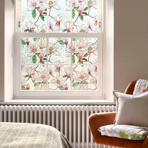 Ranzdn Window Privacy Film, Stained Glass Static Cling, 35.4" x 78.7" - Image 4