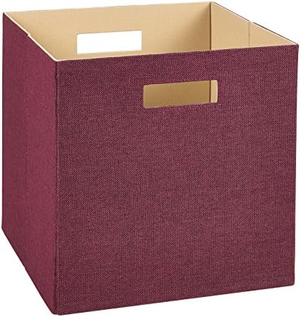 ClosetMaid 7112 Decorative Fabric Storage Bin, Red by Unknown