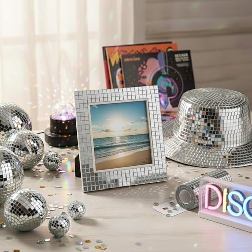 5400pcs Self-Adhesive Mirror Mosaic Tiles - Image 5