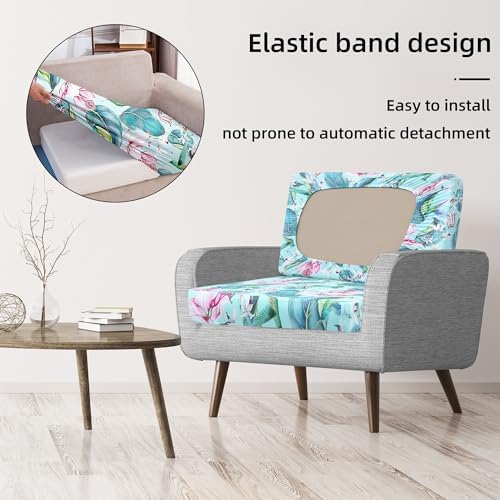 8 Pcs Outdoor Cushion Covers, Patio Sofa Cushion Covers Replacement - Image 6