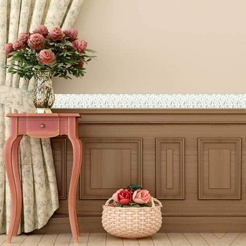 IVN Wallpaper Border Peel and Stick Wall Eucalyptus Leaves 4x196 Inch - Image 7