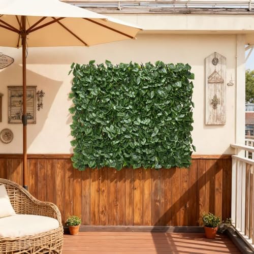 Expandable Fence Privacy Screen for Balcony Patio Outdoor,Decorative Faux Ivy Fencing Panel,Artificial Hedges (Single Sided Leaves)…2 - Image 6