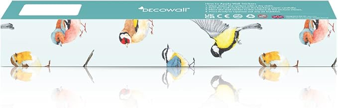DECOWALL White Cherry Blossom Wall Stickers Decals Birds Branch (SG4-2213) | Peel and stick removable floral decor with petals and botanical art for living room, bedroom, nursery, office and staircase - Image 7