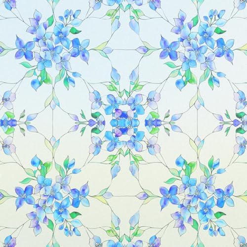 SOMWISE Frosted Window Privacy Film, Decorative Sun Heat Blocking, Anti UV by somwise