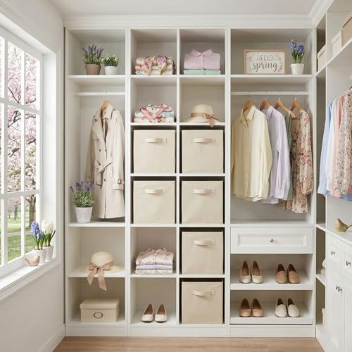ShellKingdom Storage Bins, Foldable Fabric Storage Cubes And Cloth Storage - Image 2