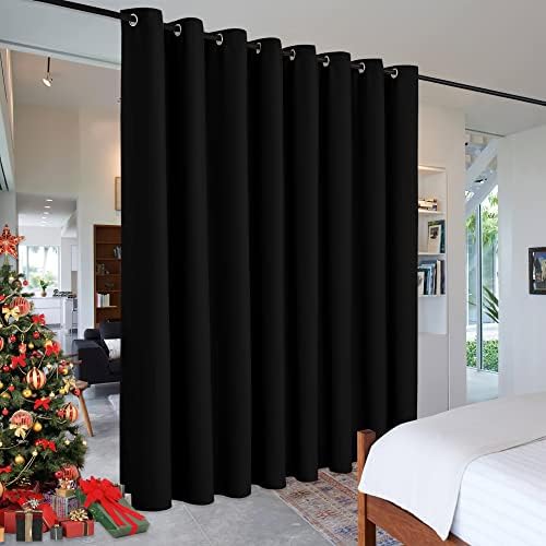RYB HOME Extra Wide Long Curtain Privacy Office Space Divider Wall Panel by RYBHOME