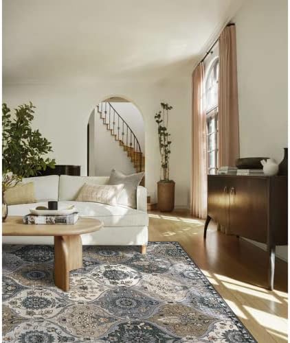 Lahome Moroccan Washable Area Rug, 5x7 Rugs for Living Room Indoor Non-Slip - Image 6