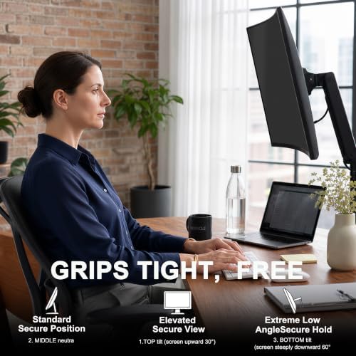 2 Pack 34" Nano Suction Privacy Screen for Computer Monitor - Image 5