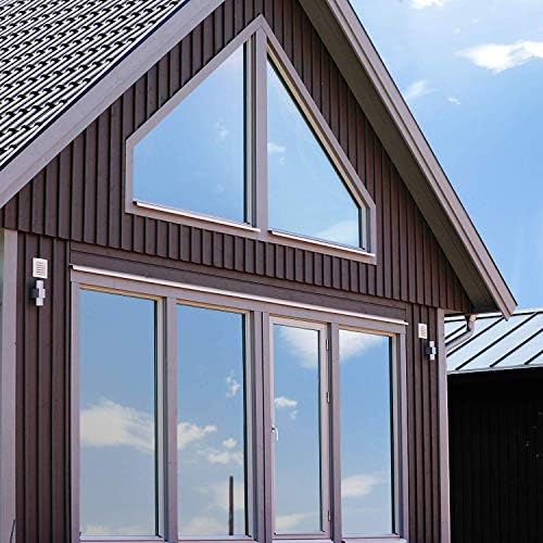 Volcanics One Way Window Privacy Film Daytime Privacy 17.5" x 78.7", Silver - Image 2