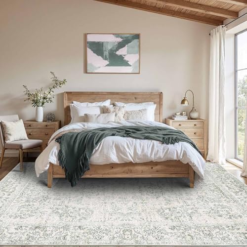 Rugxara 8x10 Area Rugs,Large Rugs for Living Room(Green) - Image 2