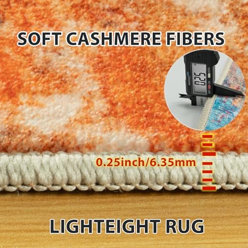 Aelenmu 6x9 Area Rugs for Living Room Washable Bedroom Dining Room Colorful - Image 6