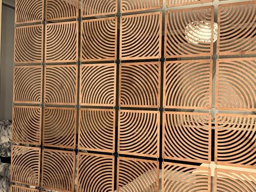 Woodtuct Teak Room Divider Panels for Ceiling Hanging - Image 4