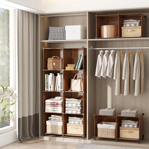 AWTATOS Closet Organizer, 6 Cube Storage Organizer, Closet Storage Shelves - Image 5