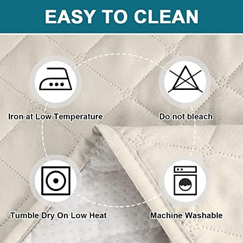 Turquoize 100% Waterproof Sofa Covers Couch Cover for Dogs, XL Sofa 78" - Image 4