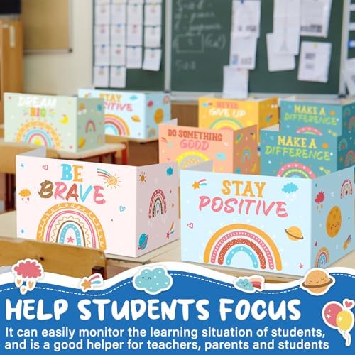 Honoson 24 Pcs Inspirational Privacy Folders for Students - Image 6