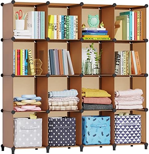 HOMIDEC Cube Storage Organizer, 16-Cube Closet Organizers and Storage by DecorateYourHome