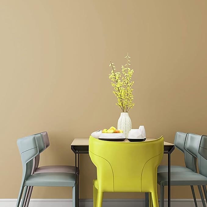 Yasinet 17.7" X 393.7" Peel and Stick Wallpaper - Champagne Textured, Waterproof, Self Adhesive, Removable Decorative Vinyl Film for Wall, Bedroom - Image 3
