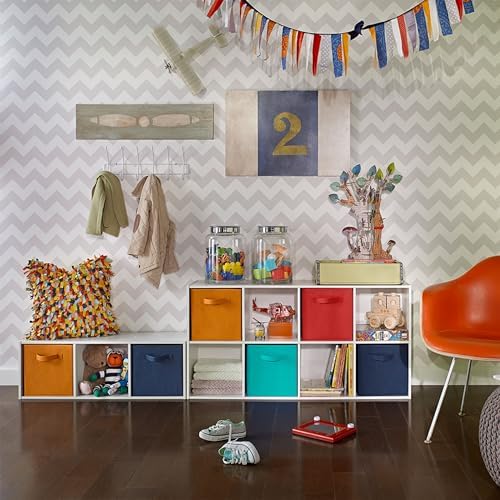 ClosetMaid 11533 Cubeicals Fabric Drawer, Fiesta Orange, 2-Pack - Image 3