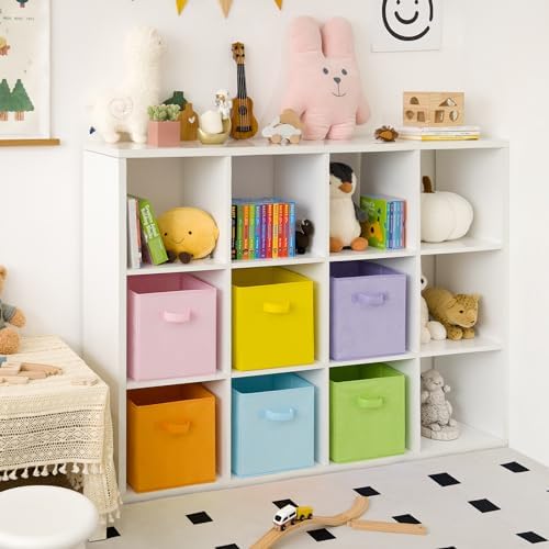 GRANNY SAYS 11x11 Storage Cube Organizers, Pastel Color, 6-Pack - Image 2