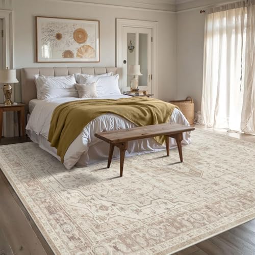 Rugxara 8x10 Area Rugs,Large Rugs for Living Room(Beige) - Image 4